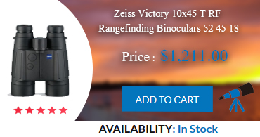 Binoculars : Zeiss Victory 10x45 T RF Rangefinding Binoculars 52 45 18